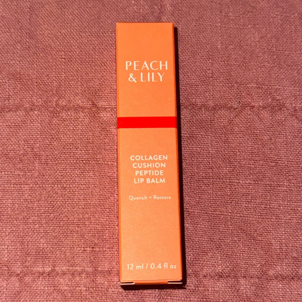 Peach & Lily lip balm